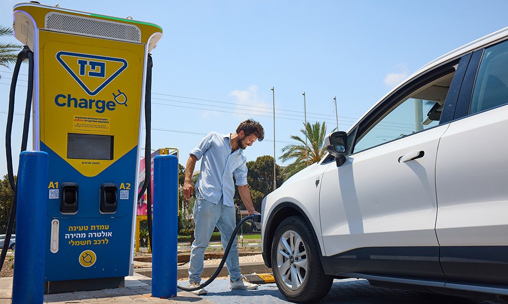 כמה עולה להטעין רכב חשמלי בפז צ'ארג'?